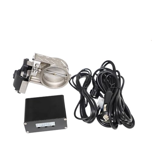 Silenciador cola tubo kit de válvula electrónica universal de 51 63 76 mm para escape