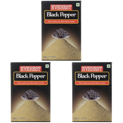Image of Everest Powder - Black Pepper, Pouch, 50 Gram (Pack of 3)