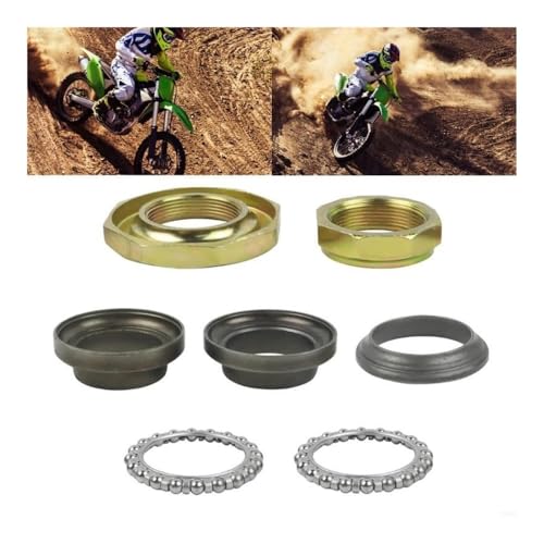 Roulement direction moto usé ? Kit complet 7 roulements pour PW50 Y-Zinger cross 1981-2013