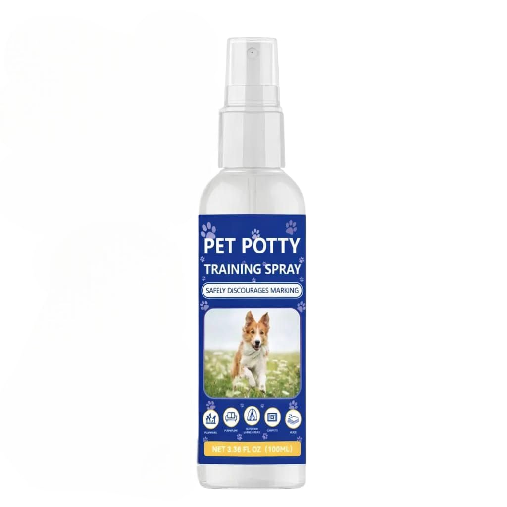 Pet Potty Training Spray, Safely Discourages Marking, for Dogs and Cats, 100ml