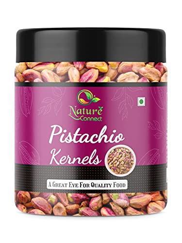 Nature Connect Pistachio Kernels Without Shell 250 gms |Plain Unsalted Pistachio | Pistachios Dry Fruits Unsalted_Packing May Vary