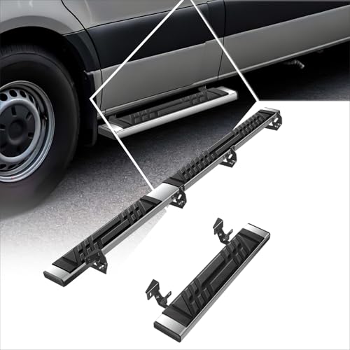 Estribos Running Boards PM PERFORMOTOR 6.5" para Sprinter miniatura 1