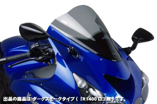 Amazon | Puig 4057F RACING-SCREEN [DARK SMOKE] ZZR1400 (06-21