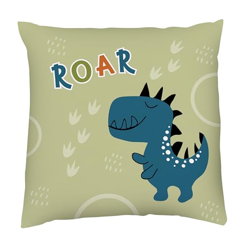 Kids Dinosaur Throw Pillow - 16
