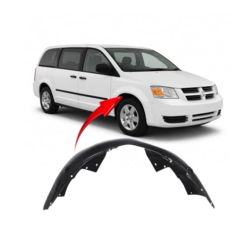 Image of FitParts For Dodge Grand Caravan 2008-2020 Front Right Fender Liner | Passenger Side, Plastic, Ready to Install, OEM 5113094AD, CH1249147