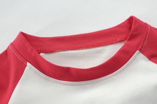 Kids Christmas Shirt Boys Girls Ugly Xmas T-Shirts Raglan Sleeve Dabbing Santa Claus Tops Toddler Holiday Tees 2-10 Years4