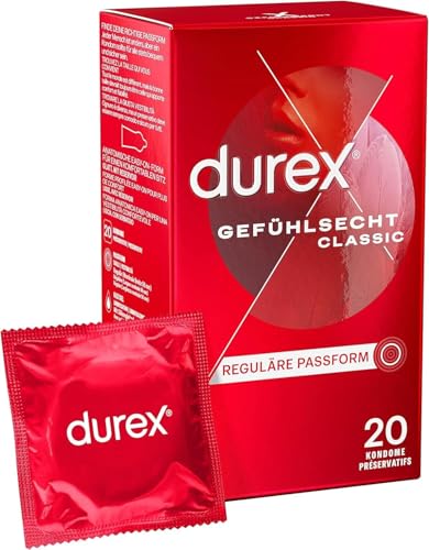 Durex Thin Feel Condoms, 20-pack