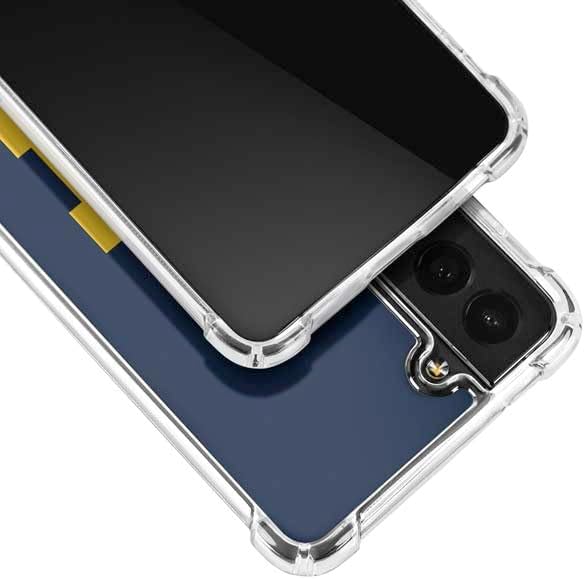 Skinit Clear Phone Case Compatible with Galaxy S22 - Officially Licensed University of Michigan M Logo Design