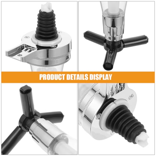 Dispensador de licor para pared en restaurantes y cocinas, pack de 2 dosificadores de 25ml 4