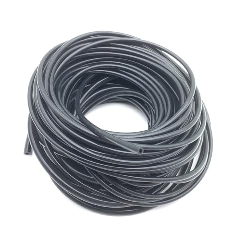 Food Grade Black Silicone Rubber Hose ID 0.5/0.6/1.2/1.3/1.5/2/2.5/3/3.5/7/8mm Flexible Silicone Tube Soft(2M*0.7MM*1.4MM)