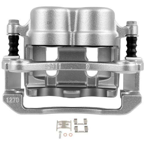 Image of SCITOO 18B4607 Front Left Disc Brake Caliper w /Bracket For Ford For Explorer 1995-2001,For Ford For Ranger 1995-2002,For Mazda For B2300 1995-1996 2001-2002,Double Pistons
