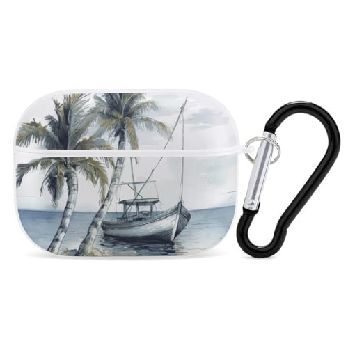Airpod Pro ��2����/��1���ツ�V�̖ؒނ�{�[�g�P�[�X�J�o�[ �ϏՌ��ی�P�[�X �L�[�`�F�[�������O�t�� ���h�~ �n�[�h PC �t���h���b�v �w�b�h�t�H���P�[�X �j�����p �z���C�g