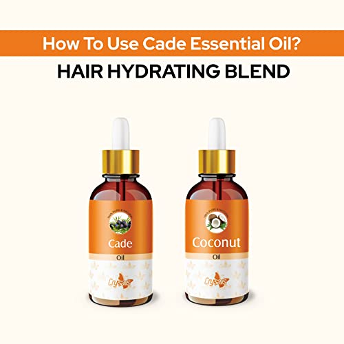 Image of Crysalis Cade (Juniperus Oxycedrus) Oil|100% Pure & Natural Undiluted Essential Oil Organic Standard For Skin & Hair Care|Therapeutic Grade Oil, Fights Skin Irritation, Conditions Damaged-100ml