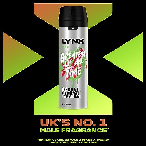 Lynx Africa Anti-Perspirant Deodorant Spray 72 hour protection against odour and wetness no fuss aerosol for all-day freshness 3x 200 ml - Image 6