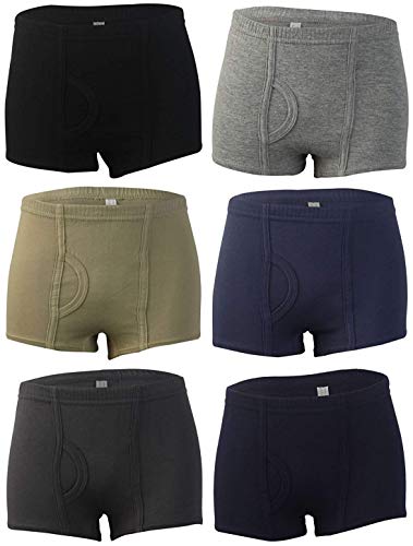 Image of BODYCARE Boys' Cotton Trunks (Pack of 6) (Color & Print May Vary)