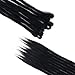 Aosome Dreadlock Extensions 20pcs/Pack Crochet Synthetic Dreads Extension 20inch Black