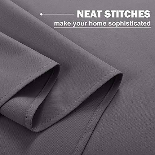 image for NICETOWN Kitchen Curtains Blackout Drapes - Thermal Insulated Blackout