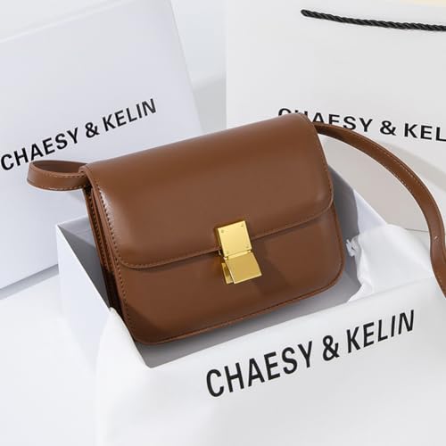 Trendy Square Shoulder Bags, Small Crossbody Purses for Women PU Leather Satchel Handbag Adjustable Strap4