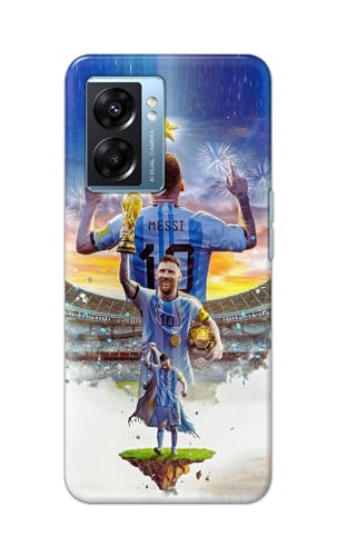 Image of Printed Hard Back Cover for Oppo K10 5G Back Cover (Famous Football Player -J2) -190724(EA)