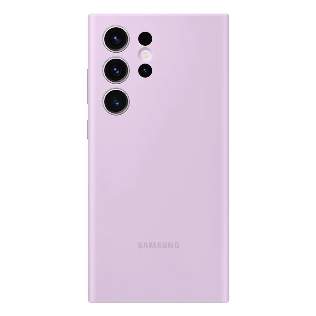 Samsung Silicone Cover custodia morbida colorata per Galaxy S23 Ultra, Viola