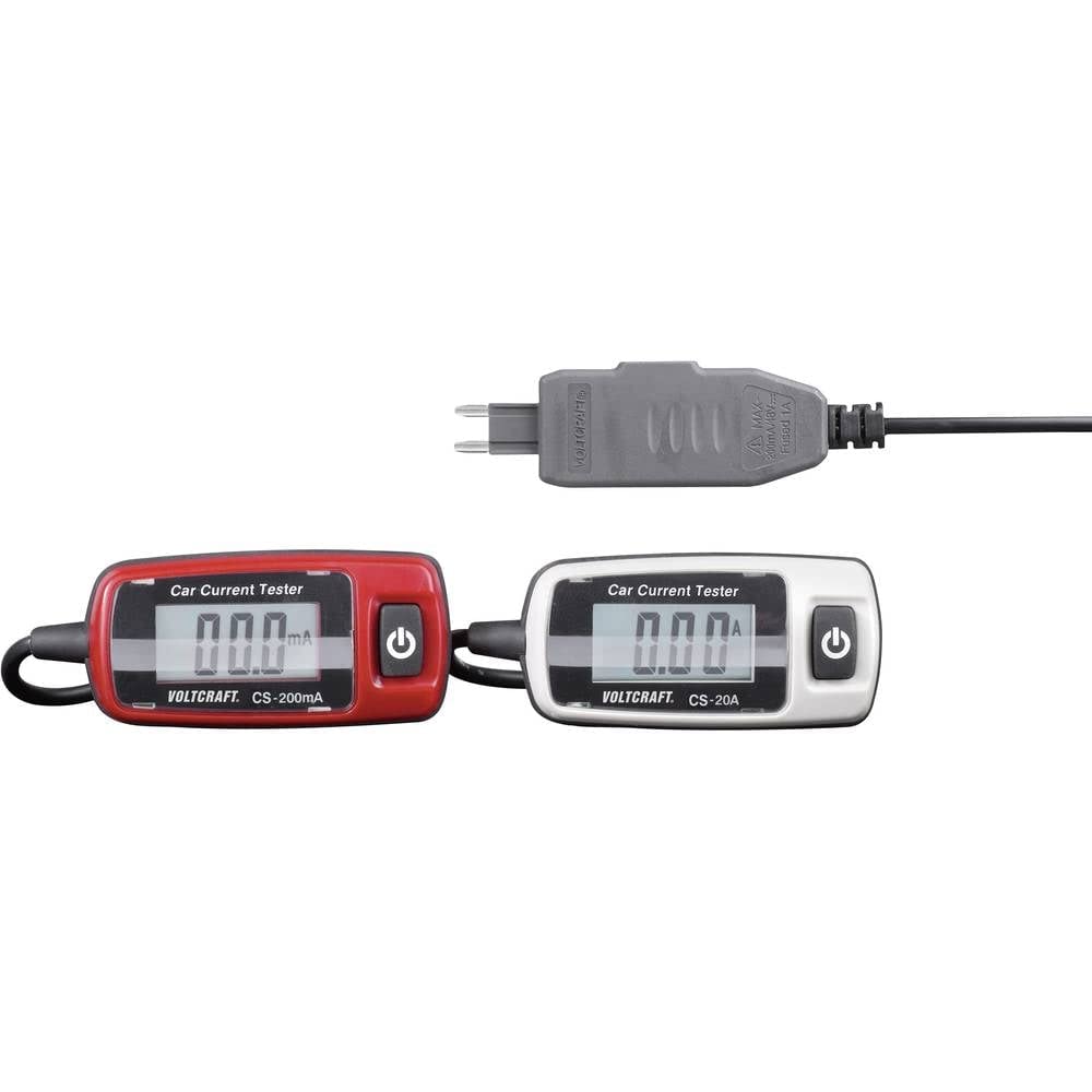 Testeur de fusible plat VOLTCRAFT CF-02S + CF-03S LCD