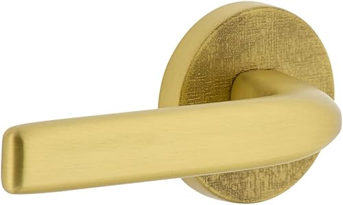 Miniatura 6 de Viaggio 621036 Pasaje de roseta de lino negro satinado con palanca Bella para diestros, respaldo 2-34 pulgadas