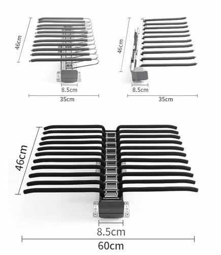 Conception à une rangée fixée en haut pour tringle extensible haut de gamme - 3