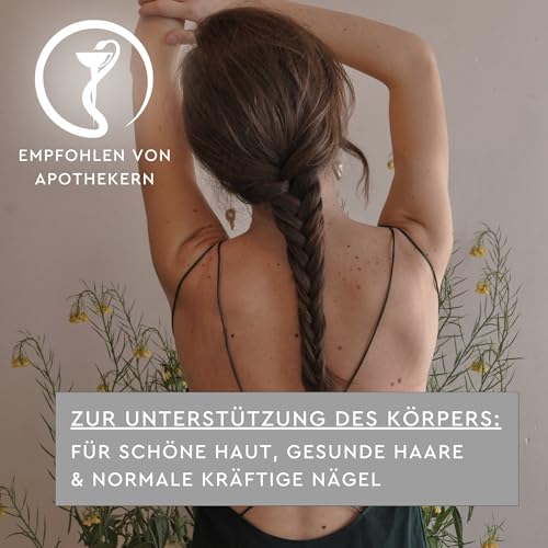 SUNLIFE Biotin Plus 1000 Tabletten - 1 x 60 Stück - Biotin hochdosiert mit Vitamin C & Zink - hochwertige Biotin Zink Tabletten - gluten- & laktosefreie Haar & Nägel Tabletten zur täglichen Anwendung