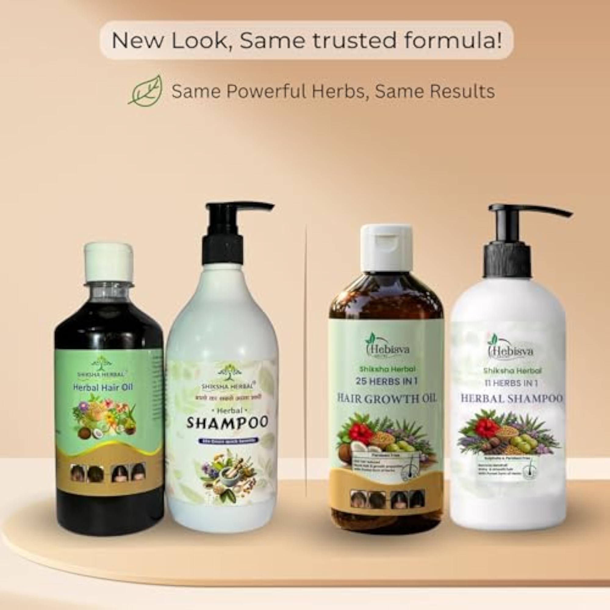 Hair Growth Combo Oil & Shampoo Set, DHT Blocker