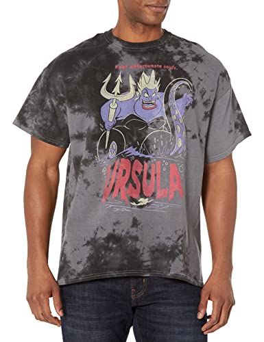 T-shirt Disney Princess The Sea Witch noir taille L pour homme