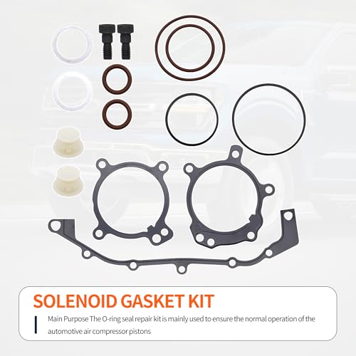 Image of HiSport Dual Vanos O-Ring Seal Repair Kit - Compatible with BMW E36 E39 E46 E53 E60 E83 E85 M52tu M54 1998-2006 - Replacement Timing Solenoid Gasket Kit 11361433513 11361748745