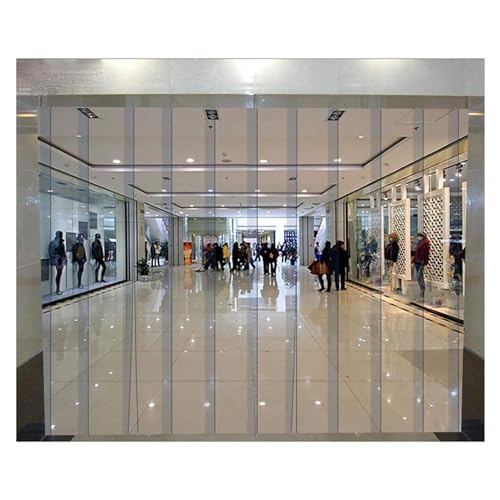 Rideau de porte en PVC transparent imperméable sur mesure 135x270 cm