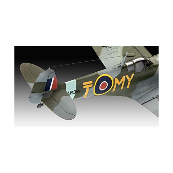 Revell 63710 Model Combat Set Bf109G-10 & originalgetreuer Modellbausatz für Einsteiger, mit Basis-Zubehör, unlackiert – Bild 7