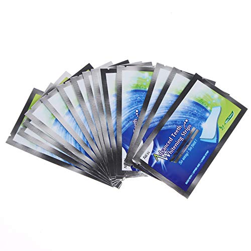 EBLLPA 14 Packs(28 Pcs) Teeth Whitening Strip Teeth Whitening Kit Professional Whitening Strips Teeth Strips, Remove All Manner of Tough Stains in 30 mins, Gentle and Safe for Enamel