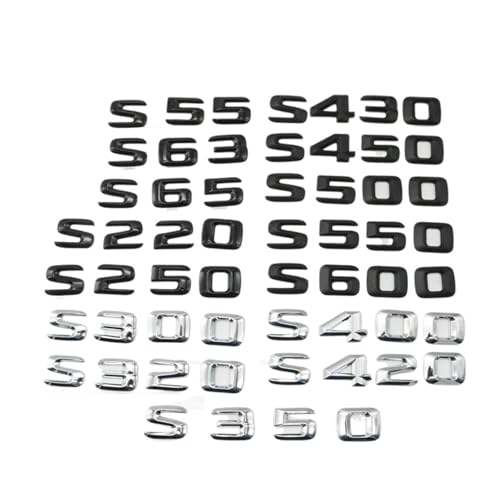 3D ABS ubN AgN SGu W220 W221 S55 S63 S65 S350 S600 S400 S220 S430 S500 S550 S320 S420 Ή(Glossy black,S430)