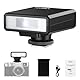 Ulanzi F12 Kamerablitz, Kamera Speedlite Blitzgeräte mit GN12/CCT 5600K für Canon/Fuji/Sony/Nikon/Panasonic Olympus Pentax und andere SLR-Digitalkameras und Digitalkameras mit Einzelkontakt-Blitzschuh