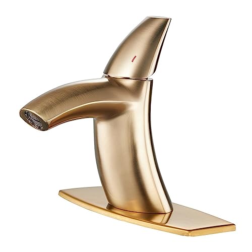 Mitigeur lavabo or brossé pour transformer votre pièce d'eau - 2