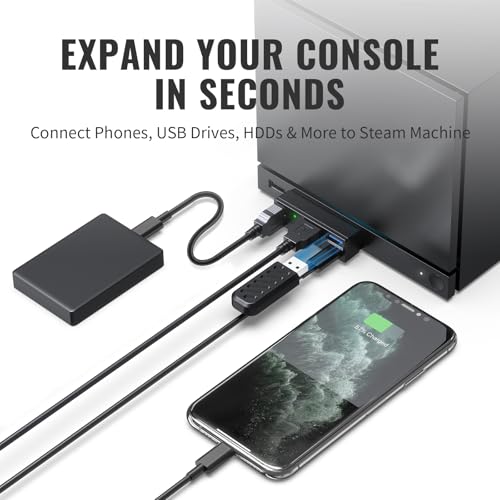 Hub USB de 3 puertos multiplicador y divisor USB 3.0 compatible con consolas 6