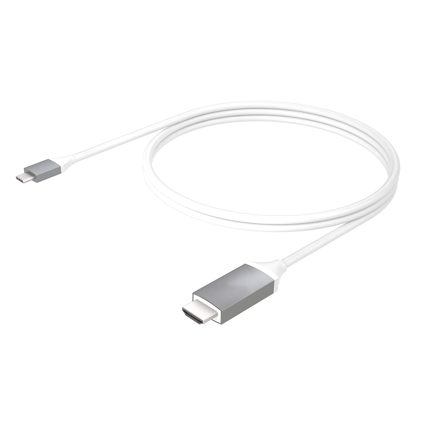 PSS Usb Type C To Hdmi Cable Home Office 4K Compatible with Thunderbolt Macbook Pro/Air, Ipad Pro, Surface Pro, Galaxy S22/S21 For Tablet, Smartphone 4K@60Hz HDMI 6ft Cable (B0BCGM9TWC) Amazon Price History, Amazon Price Tracker