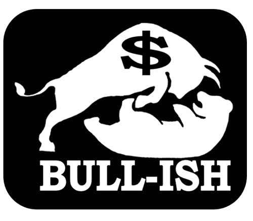 Bullish TP 264 6" Stock Market Decal Sticker investing ira roth 401k Retirement