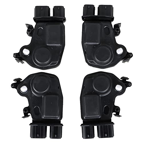 Image of 4Pcs Door Latch Lock Actuator Front Rear Left & Right Side Replacement for 2002-2007 Pilot CR-V (The origin of Japan cannot be used) 72155S5PA11