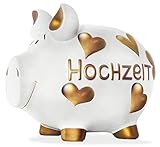 ♥ Sofort verfügbar KCG Sparschwein Hochzeit - Luxus Ausführung mit 3D Effekt