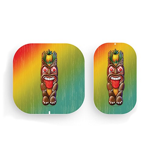 MightySkins Skin Compatible with Eero Home WiFi System + 1 Beacon - Tiki Man | Protective, Durable, and Unique Vinyl Decal wrap Cover | Easy to Apply, Remove, and Change Styles | Made in The USA
