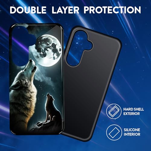 Coque de téléphone loup pour Galaxy S26 Plus idéale pour vos aventures - 2