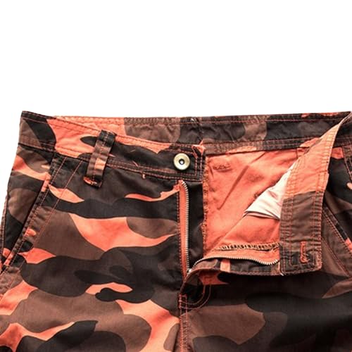 JEShifangjiusu Shorts Cargo Camuflados Oversize para Hombre miniatura 6