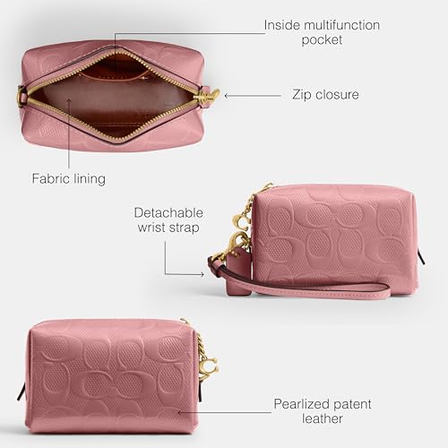 Image of Coach Womens Boxed Essential Mini Cosmetic Pouch