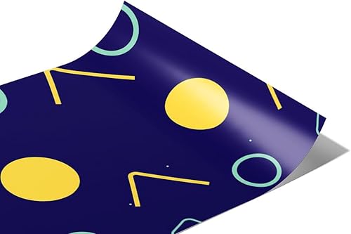 Miniatura 2 de Rwraps - Película de vinilo brillante para automóvil en los años 90, estilo retro Walking in Memphis, 59 pulgadas x 2 pies, rollo de láminas para