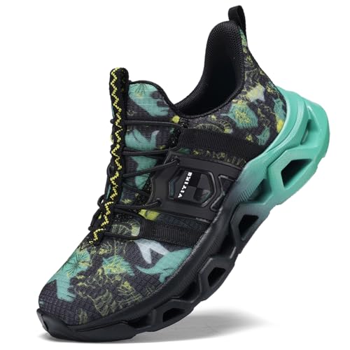 Image of VITUOFLY Boys Girls Sneakers Kids Mesh Lightweight Running Tennis Shoes