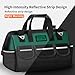GRENPRO Tool Bag 14 Inch Large Heavy Duty Tool Bag With Wide Mouth with Adjustable Shoulder Strap,Heavy Duty Tool Bag Organizer Specially Designed for Various Tools
