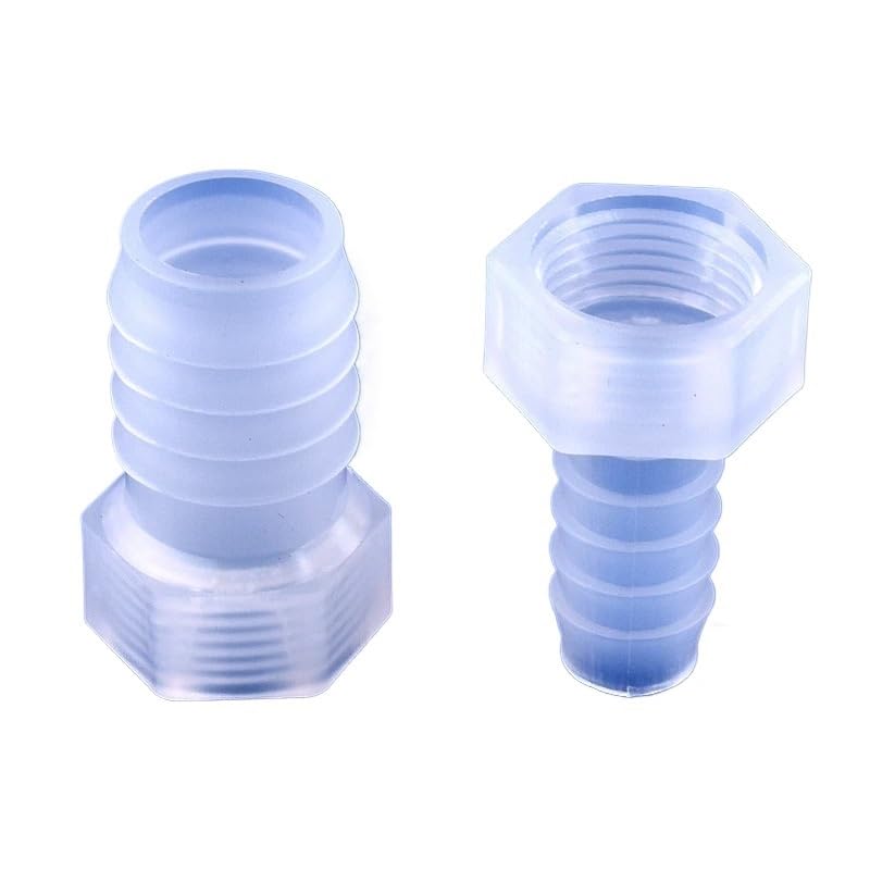 Bomba de aire del tanque del acuario del conector de la pagoda de los PP de G3/8 a 4~16m m(G3I8-6mm,200 Pieces)